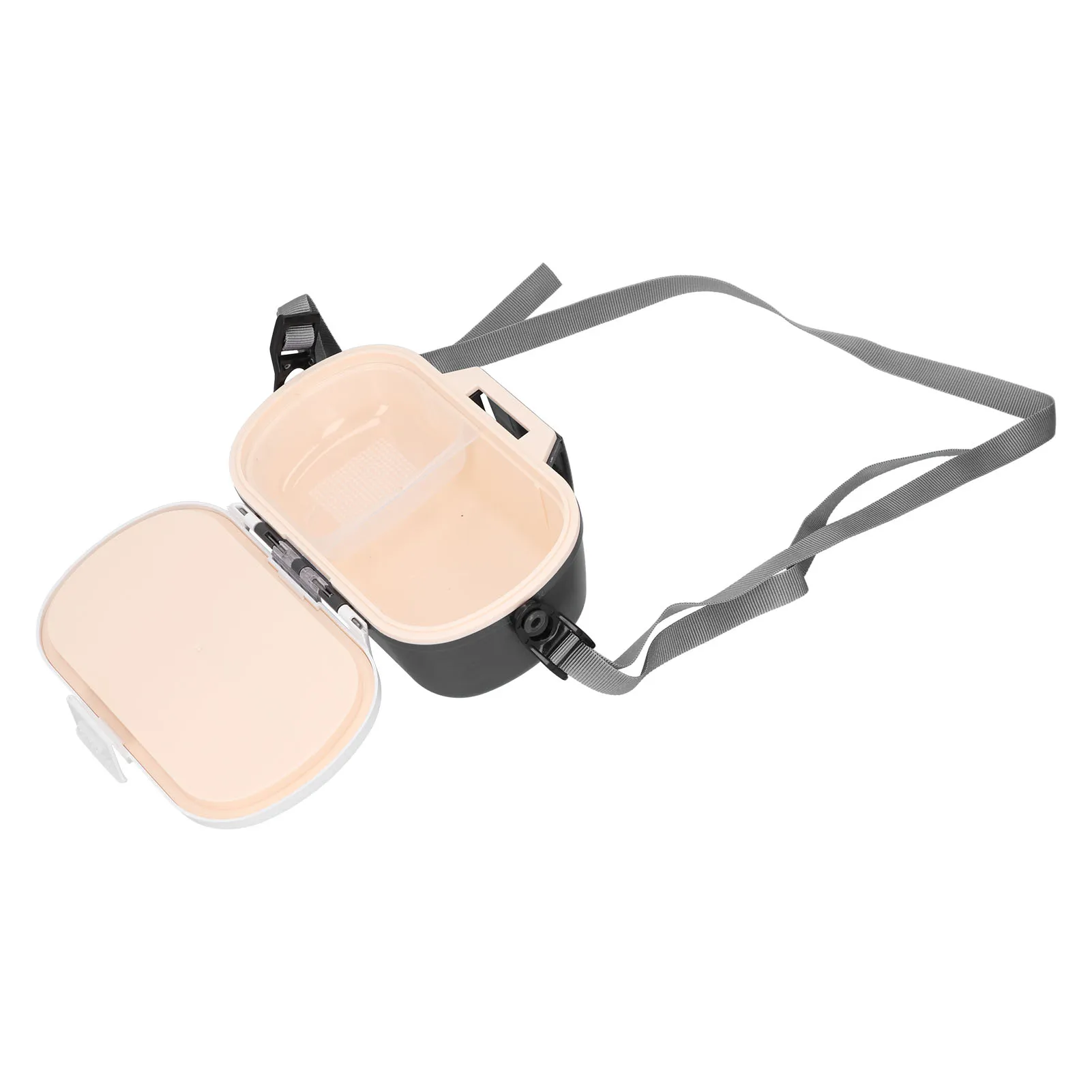 البلاستيك معزول إغراء الصيد البحري ديدان الأرض البحر دودة القز صندوق الحفاظ ملحقات صيد السمك البلاستيك إغراء صندوق تخزين