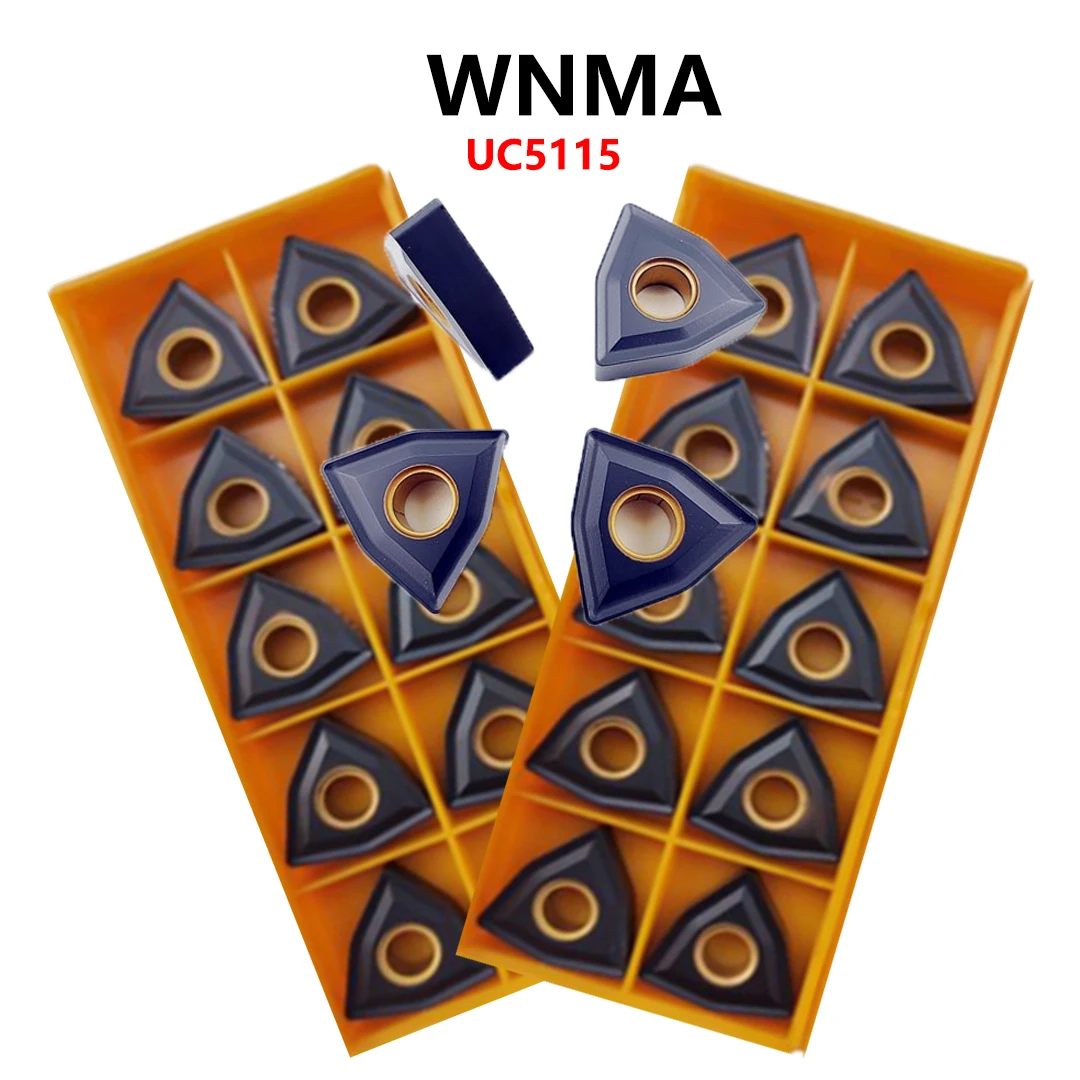 

WNMA 080408 080412 WNMA080408 Original WNMA080408 WNMA080412 MC5015 UC5115 Carbide Inserts For External Tools Holder Blades