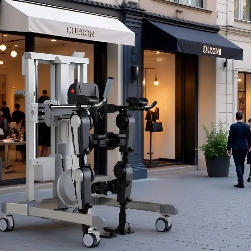 Balance Training Intelligent Exoskeleton, Hemiplegic Patient Walking Training Exoskeleton Robot