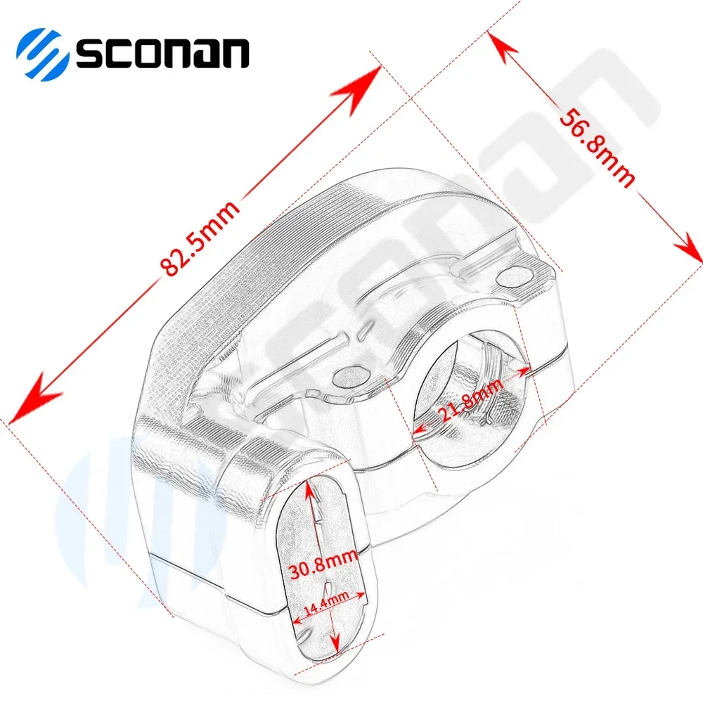 For KTM 150 250 300 EXC TPI SIX DAY 350 450 500 EXC-F SX-F XC-F XC-W Motorcycle accessories Control Throttle Housing Base