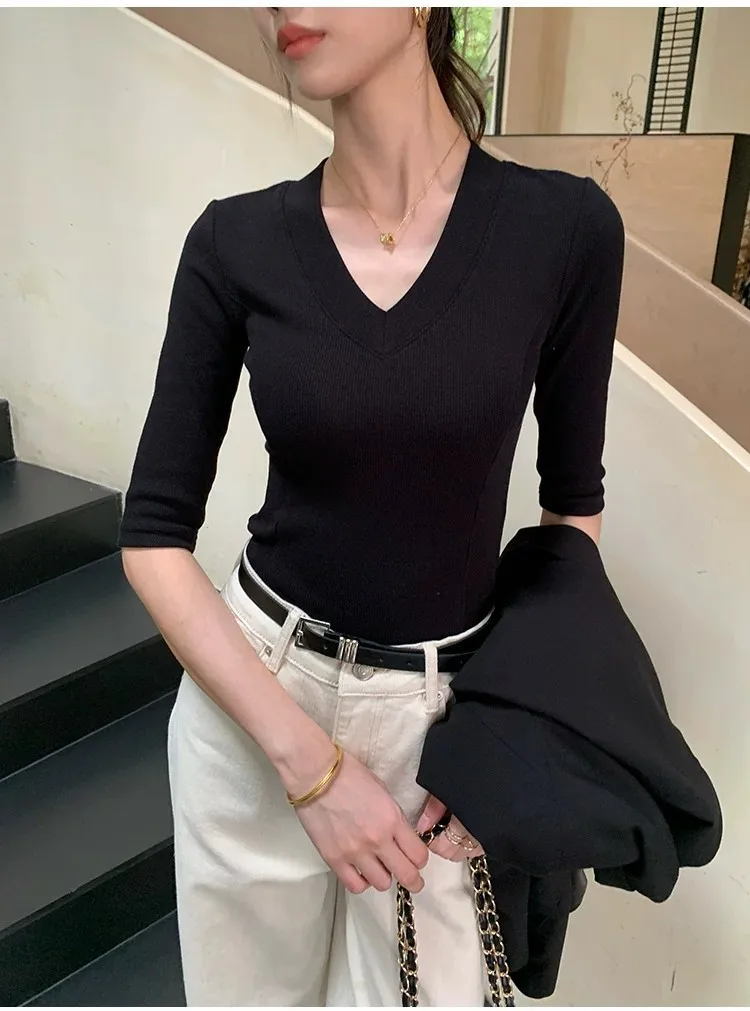 Plain Women's Cotton T-Shirt Essential Wardrobe Staple Crew Neck Comfort Fit Tee