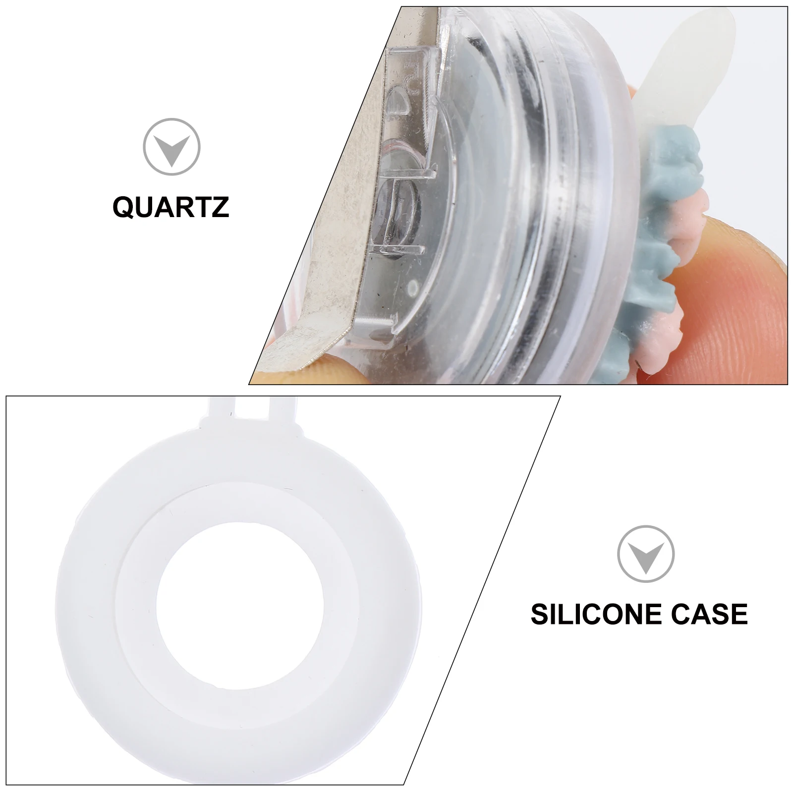 

Operated Pocket Large Face Clip- Timepiece For Doctors Nurses Hospital Staff Lightweight Easy Carry Gift