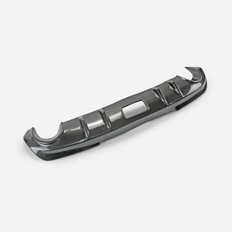 

Подходит для 07-13 G25 G37 TP Style Type 1, диффузор заднего бампера из углеродного волокна (двойной двойной выхлоп) (4 двери)