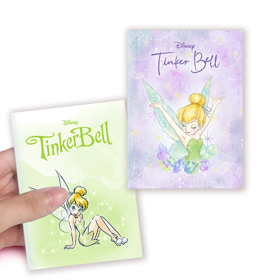 

A6 Thread Notebook - Tinkerbell Tinker Bell - Faery Fairy Elf Flower Elves Disney Anime Princess Fairies Arms Crossed Note Book