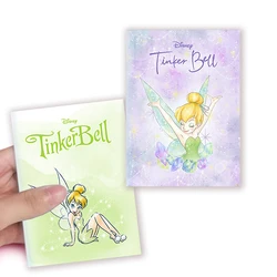 Блокнот A6 с нитками-Tinkerbell, колокольчик-Faery, сказочный эльф, цветок, эльфы, диснеевские аниме, сказочные руки, книжка с перекрёстными нотами