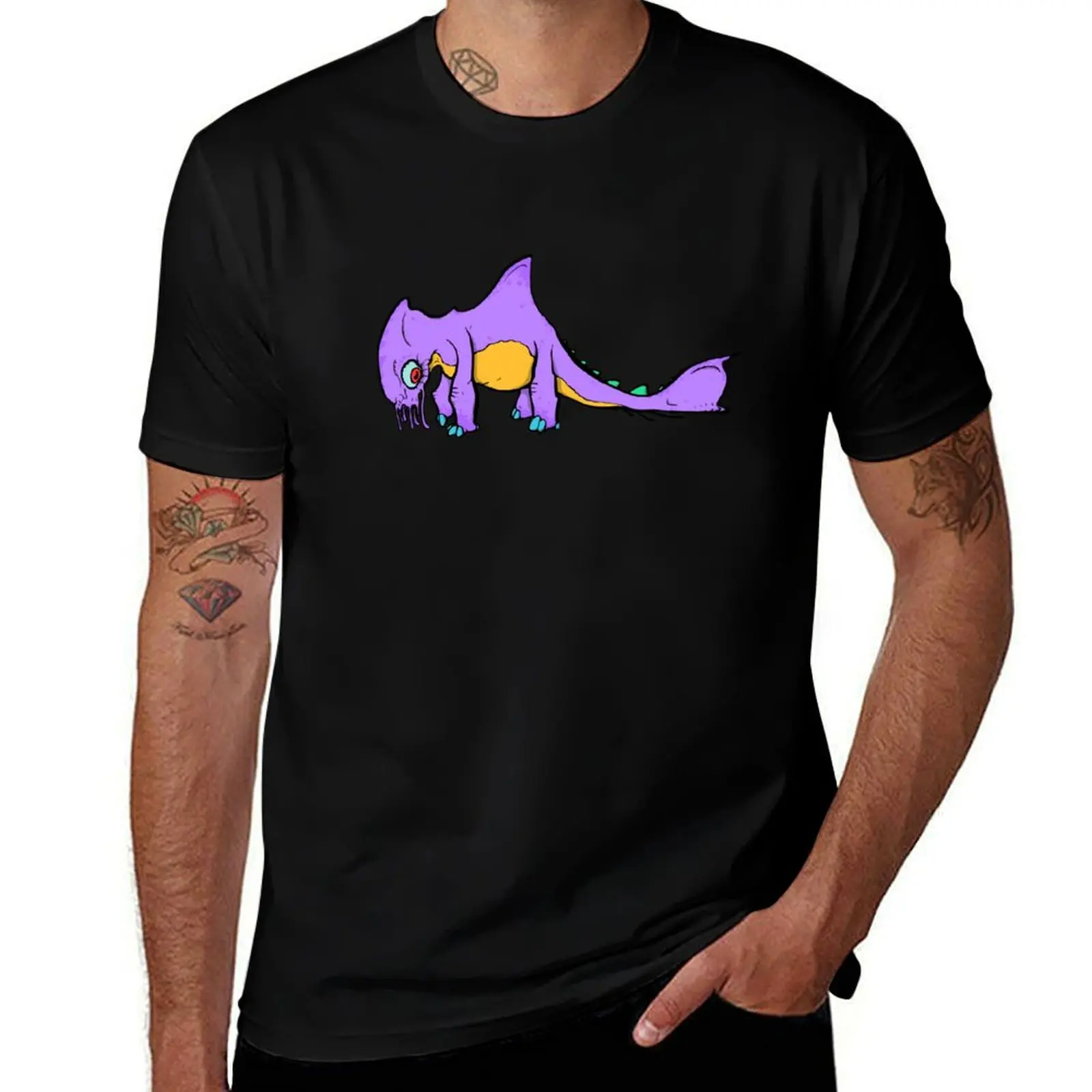 The Swamp Creature || a Design by Moose Ptarmigan T-Shirt sublime tees T-shirts for men cotton