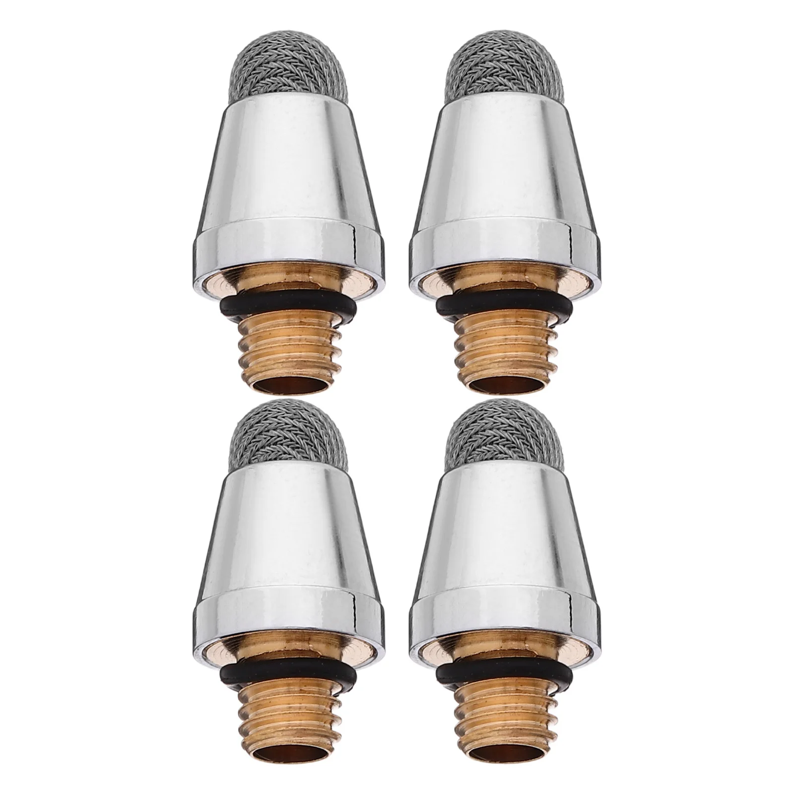 

4Pcs Capacitive Pen Tip Replacement External Thread Mesh Fiber Stylus Pen Tips for Touchscreen Drawing Writing Precision Input