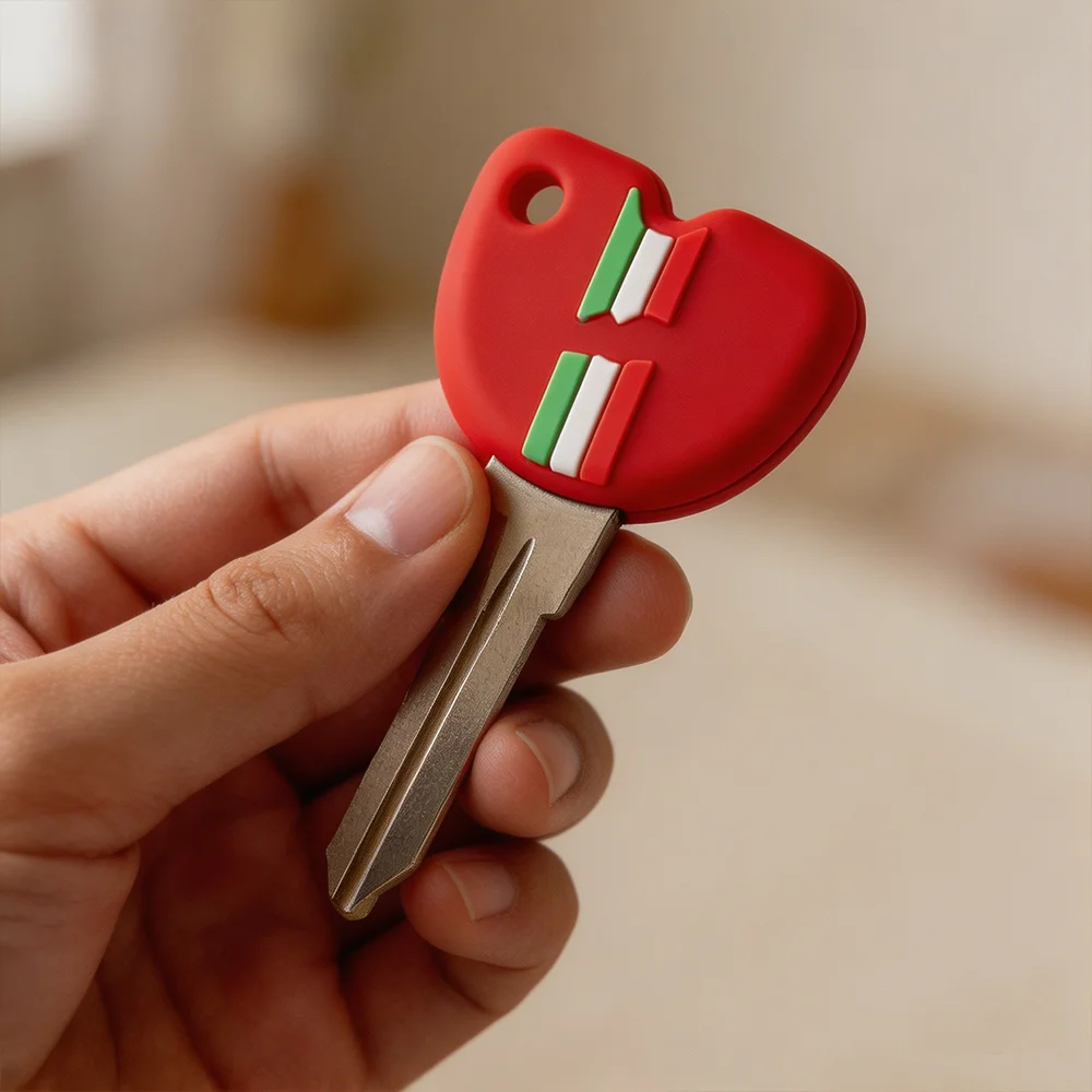 Silicone Key Fob Case Cover Cap Protect Holder Fits Piaggio Vespa GTS300 LX150 Fly 125 3vte Gts Gtv 250 300 Key Holder Fob Set