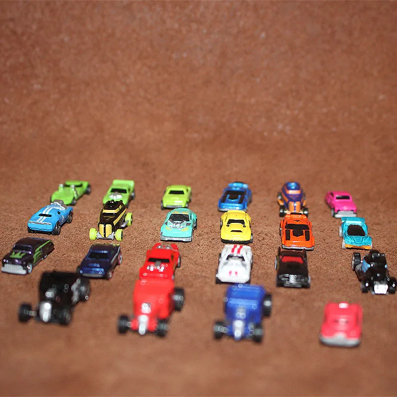 2cm Mini Car Metal Model  Car Sports Car Decoration Toy