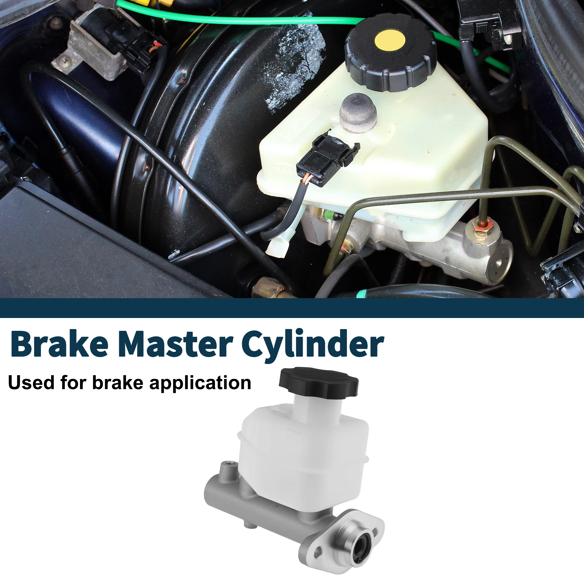 UXCELL Brake Master Cylinder With Reservoir No.585102F600/M630396 for Kia Spectra 2004 2005 2006