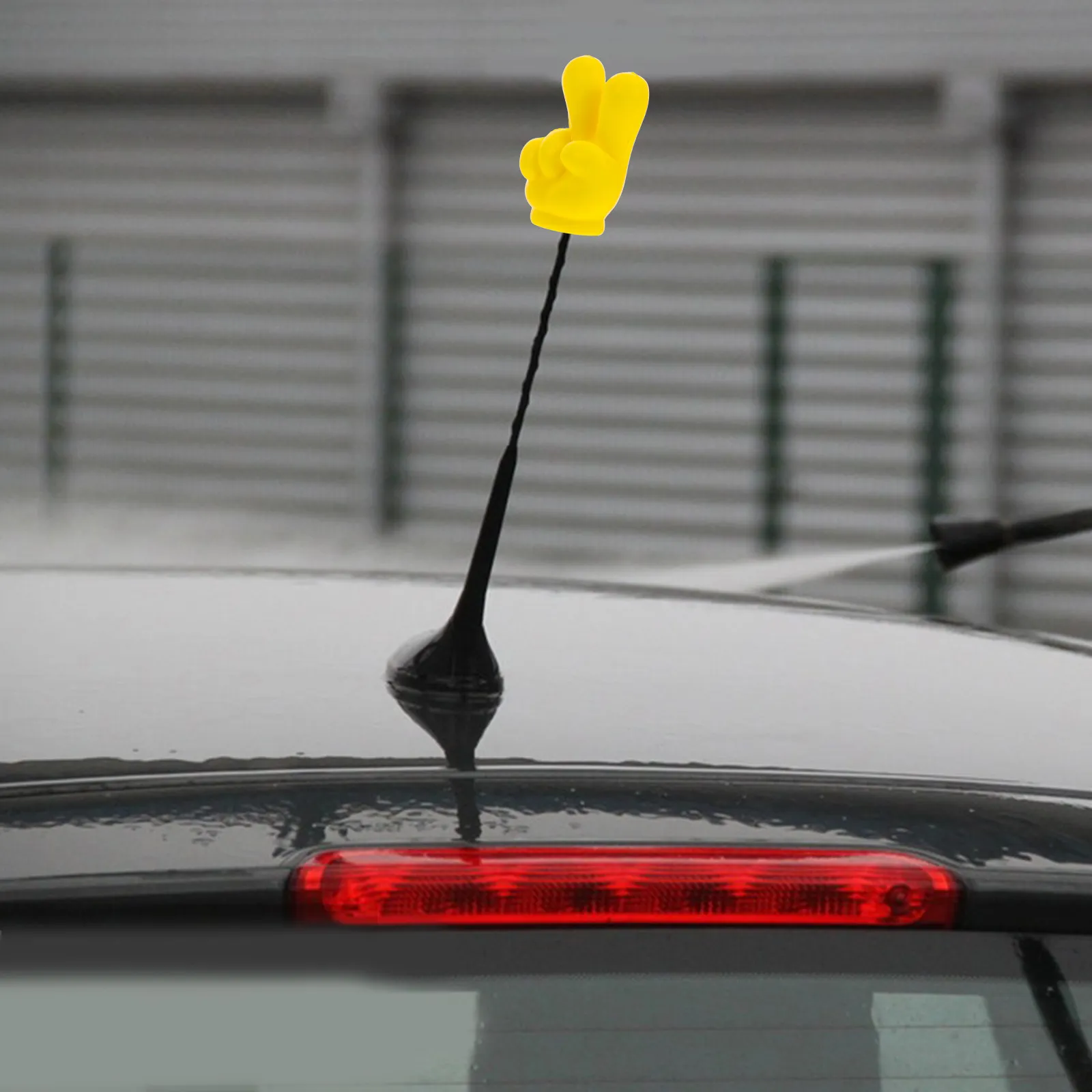 

2Pcs Car Antenna Decoration Exterior Styling Accessory Roof Ornament for Vehicles Universal Fit Signal Boosting Windproof Car