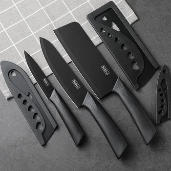 Kitchen Knife Set with Knife Block 1