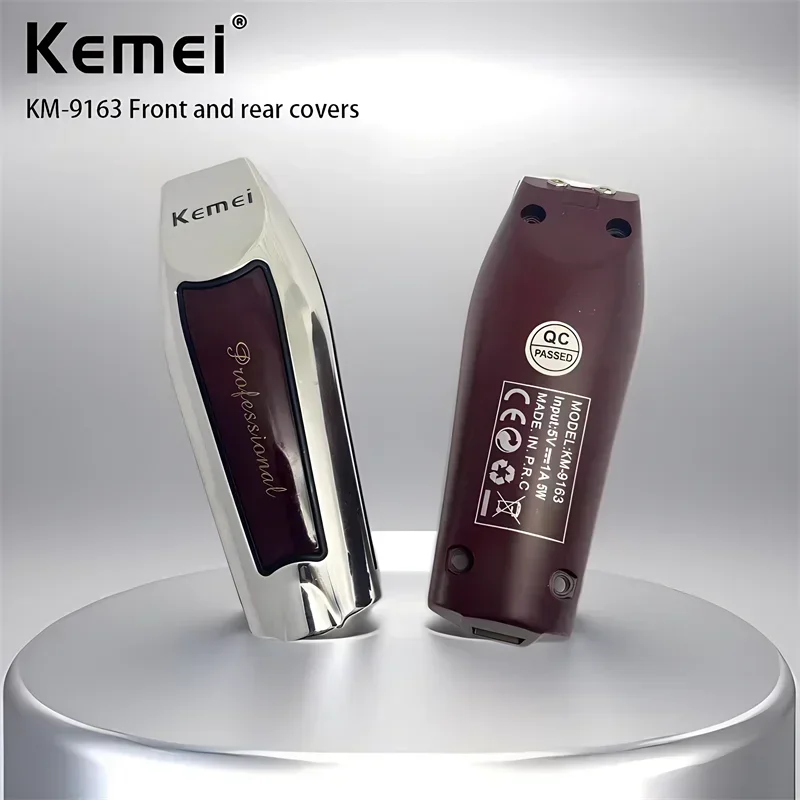 

kemei 9163 accessory front and rear covers Comey original component parts kemei hair clipper afeitadoras eléctricas