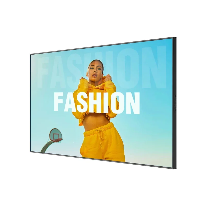 

65" Frameless LCD Advertising Display Android Tablet Digital Signage Super Narrow Replace Lightbox