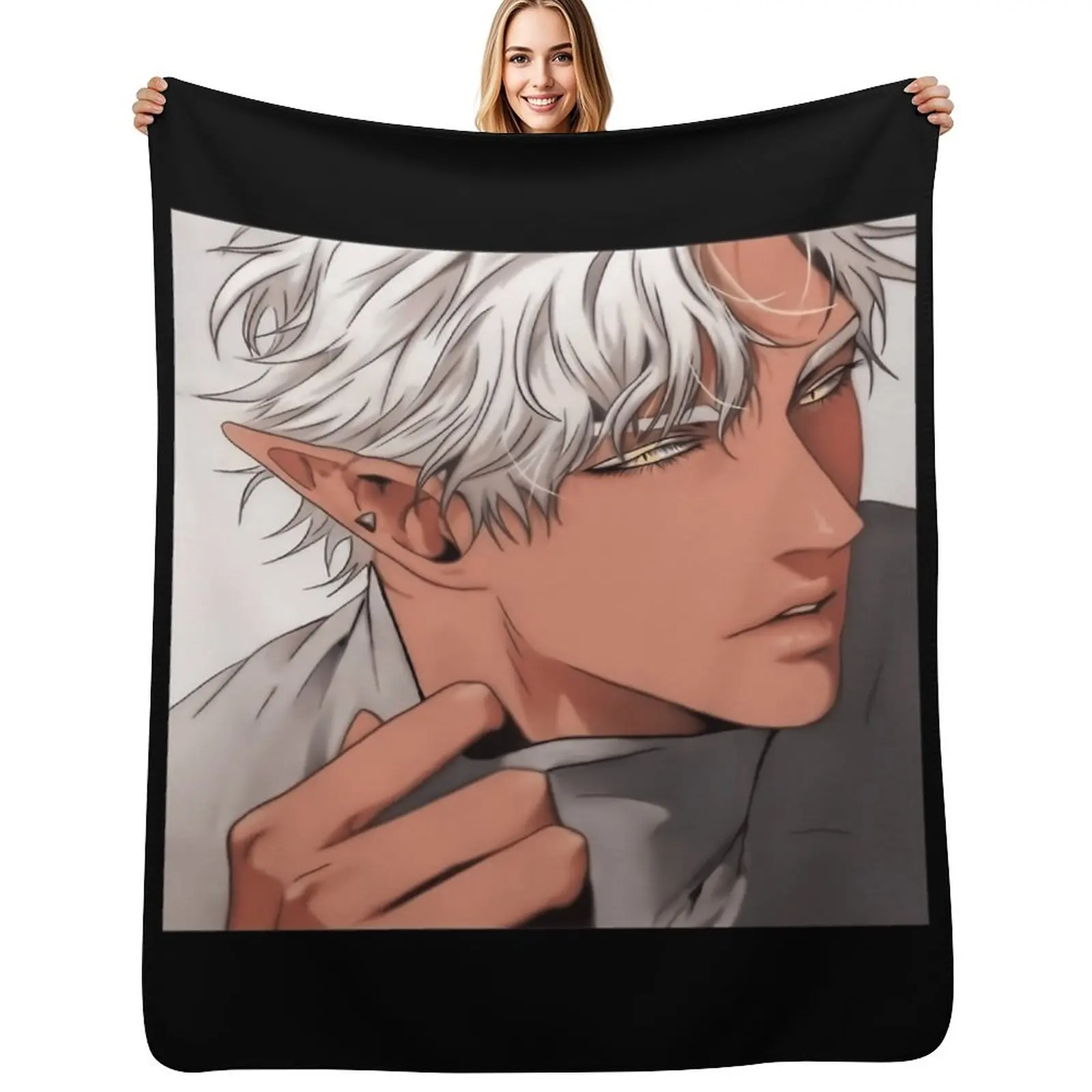 Dear Door Hug Love 7 . Throw Blanket Luxurious Soft Fuzzy Blanket for Sofa Bed
