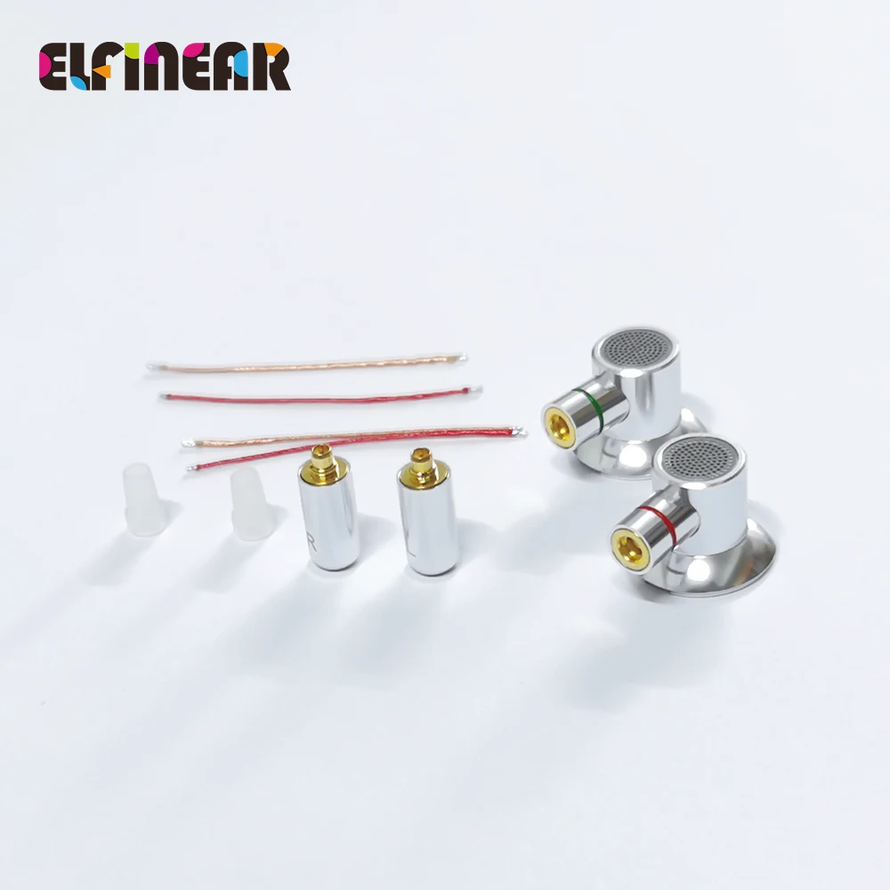 Elfinear Professional 14.8 mmcxヘッドフォンスピーカーシェル (ケース付き) (mmcxオスコネクタを含む)