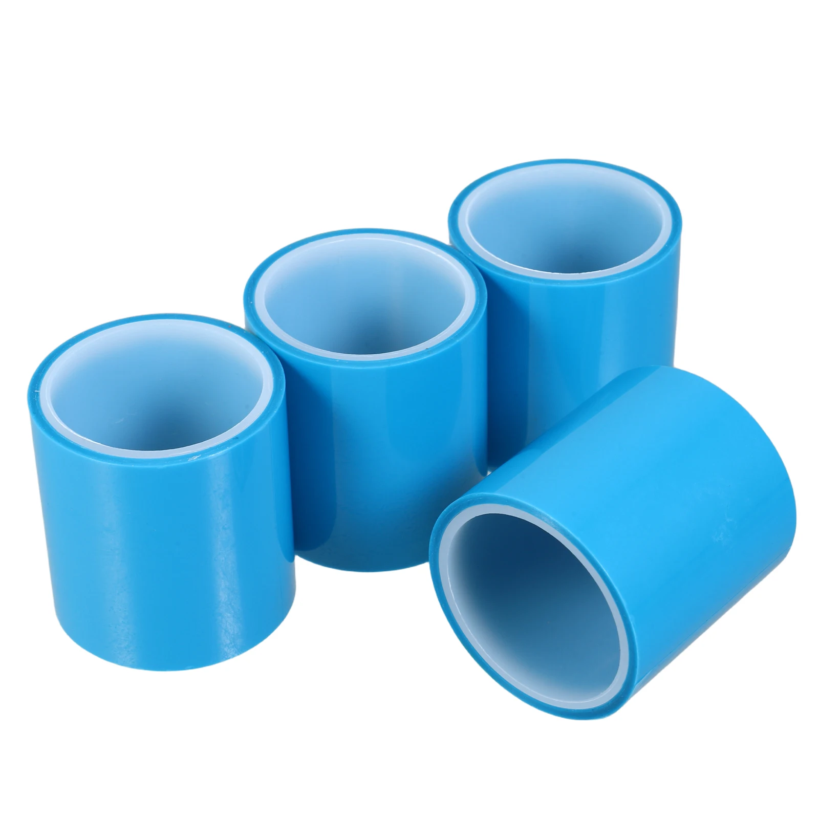 

4 Rolls UV Adhesive Paper Tape Craft Seamless High Temp The Pet Epoxy Resin Long