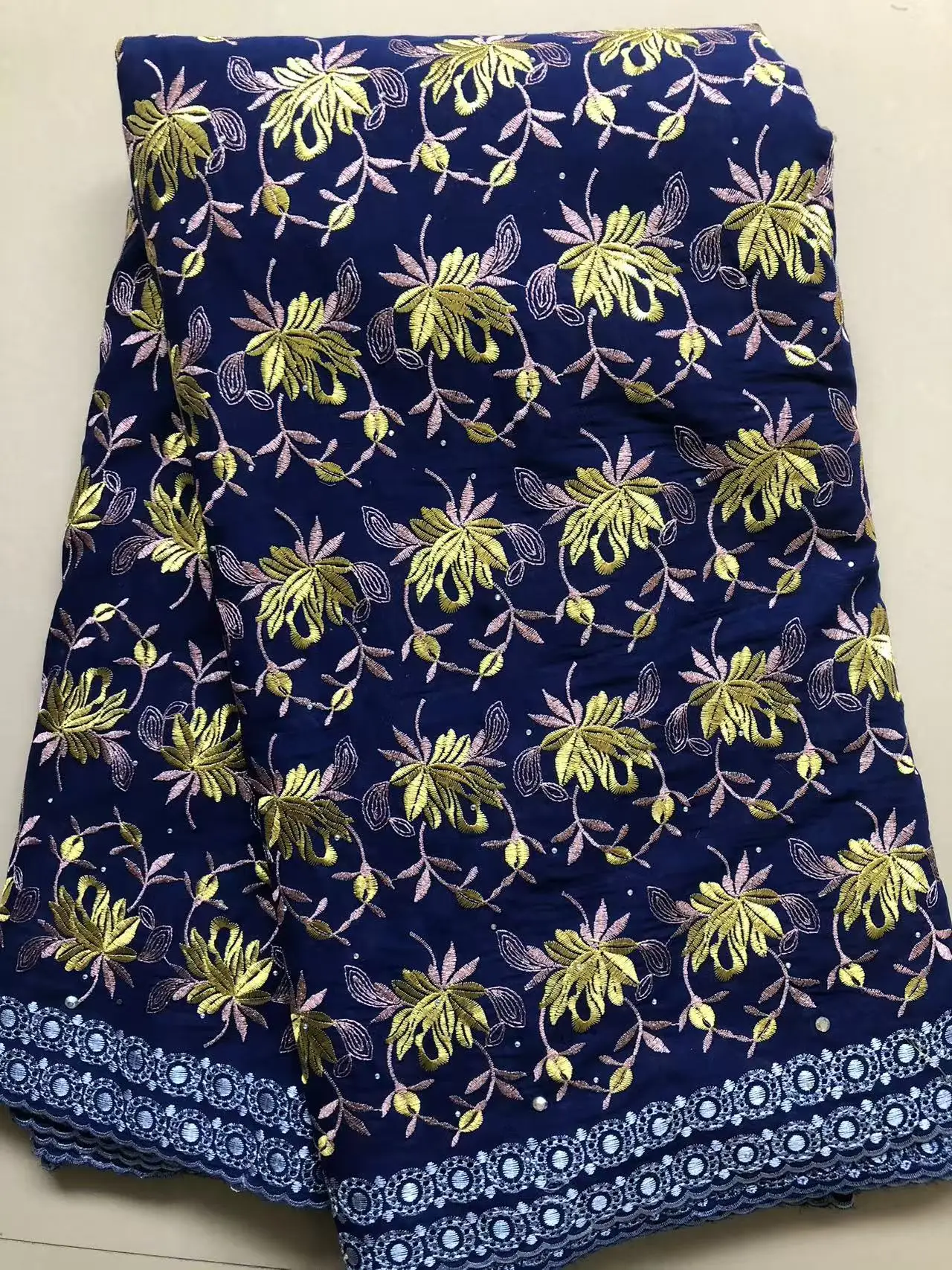 

Kalume Lace Nigerian Swiss Voile Fabric 2025 High Quality African Cotton Lace Fabric in Switzerland Women Dress Material for Sew