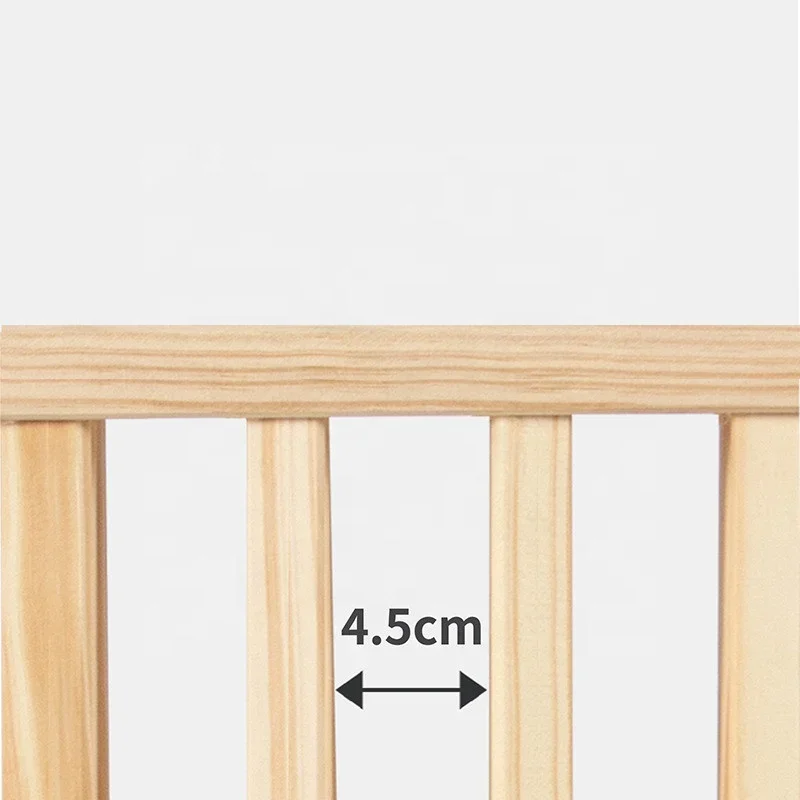 Paneles de perrera de madera sostenibles para mascotas, conjunto de puerta ajustable, paneles de perrera para mascotas, valla de madera para perros para todas las estaciones