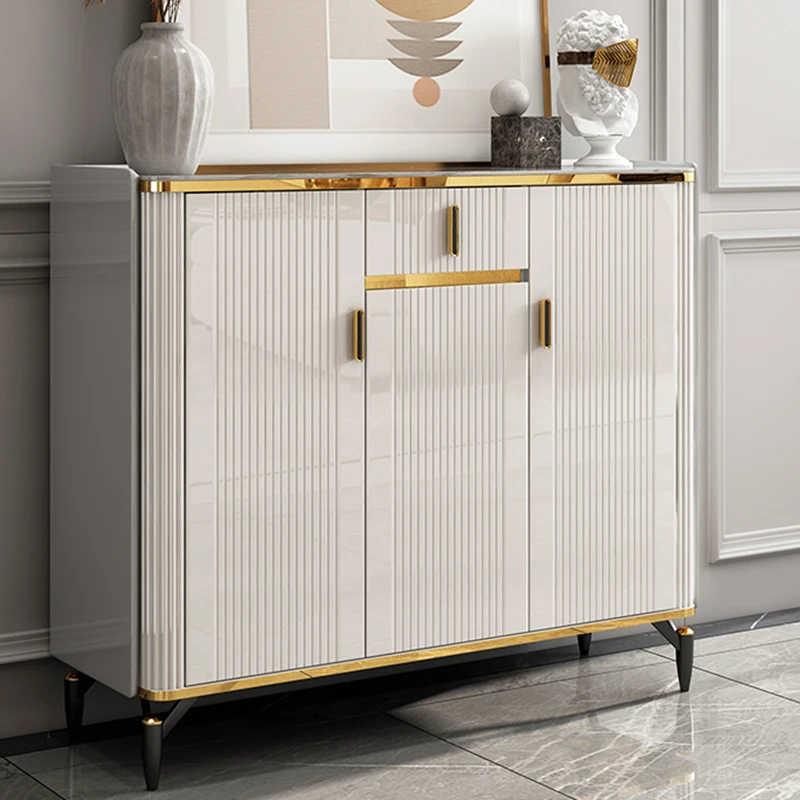 

Corner Buffet Sideboards Modern Laden Accent Luxury Storage Dish Sideboards Console Vetrina Cucina Traditional Furniture HDH