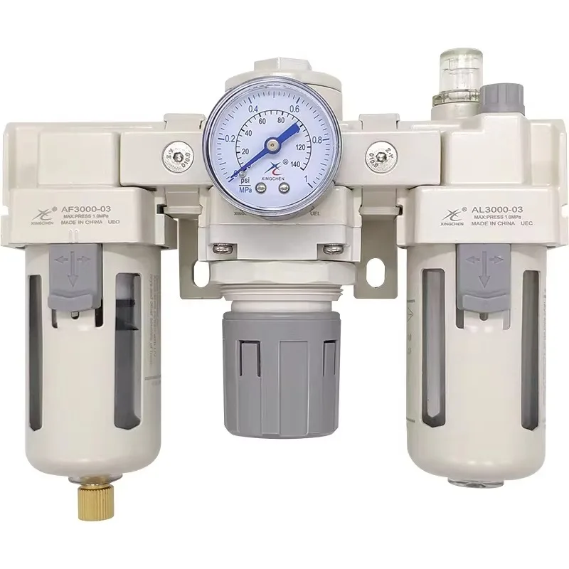 Factory direct sales Pneumatic parts Air filter Regulator Lubricator combination