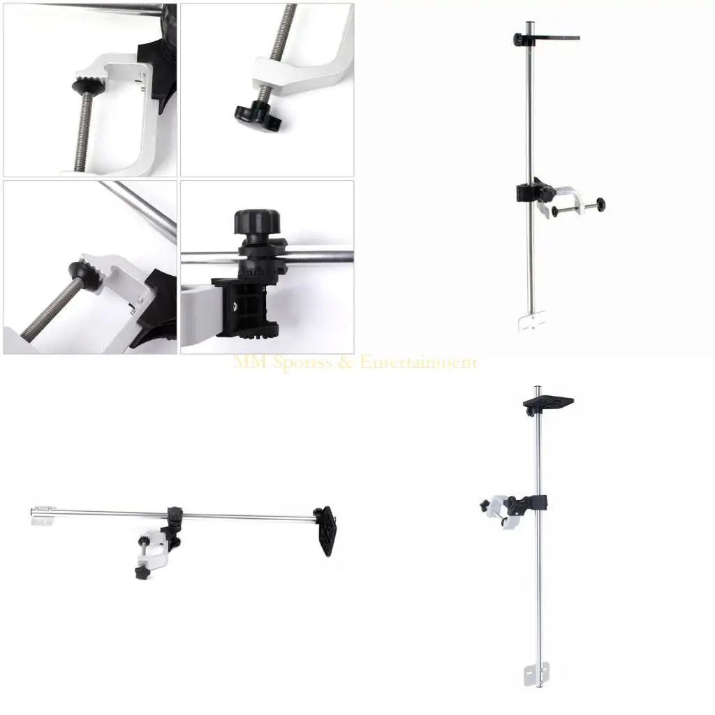 

31BE Aluminum Transducer Mount Bracket Quick Removal Fish Finder Mount Rotating