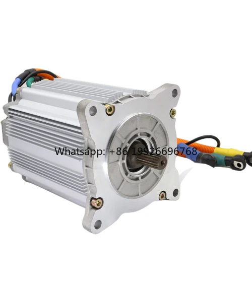 

Высокомощный бесщеточный электродвигатель постоянного тока с медной обмоткой 7.5/9 кВт для газонокосилок и специализированных транспортных средств 48В/60В/72В