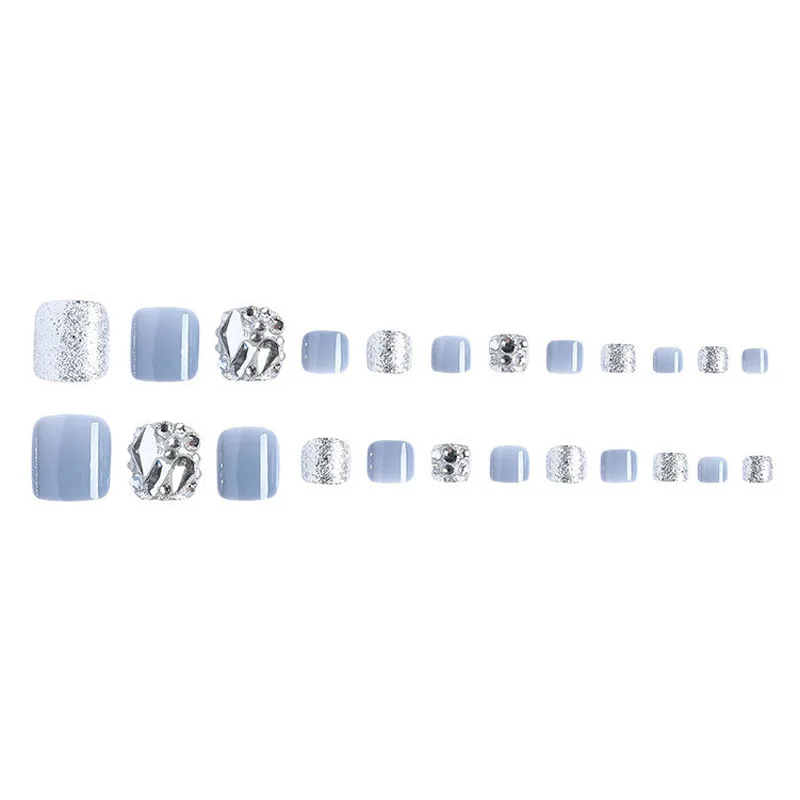 

Wear nail and toenail finished ultra-thin full sticker nail art tool toenail sticker fake nail