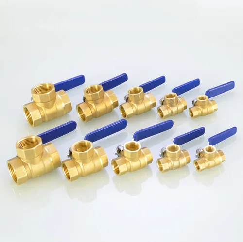 Imagen 2 del producto Adaptador de conector de válvula de bola de 3 vías para agua, aceite, aire y Gas, Puerto T completo de latón hembra BSP de 1/4 "", 3/8"", 1/2 "", 3/4"", 1""
