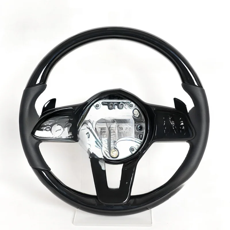 

For Mercedes-Benz A-Class & E-Class 2013-2020 Piano Black Steering Wheel