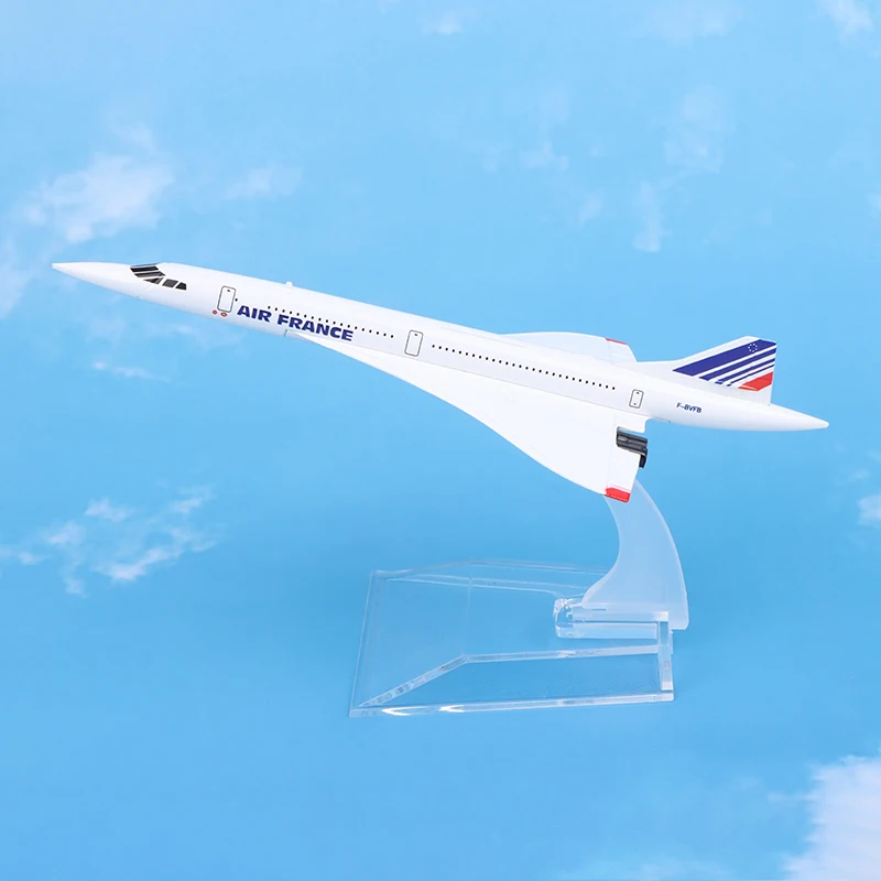 1:400 Concorde Air France Airplane Model Airliner Alloy Diecast Air Plane Model Toys Collection Home Decor Miniatures