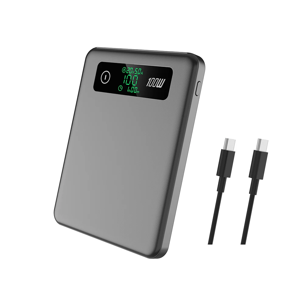 

CE RoHS FCC Portable PD 100w Powerbank Laptop Power Bank 20000mah Power Banks Portable Power Stations