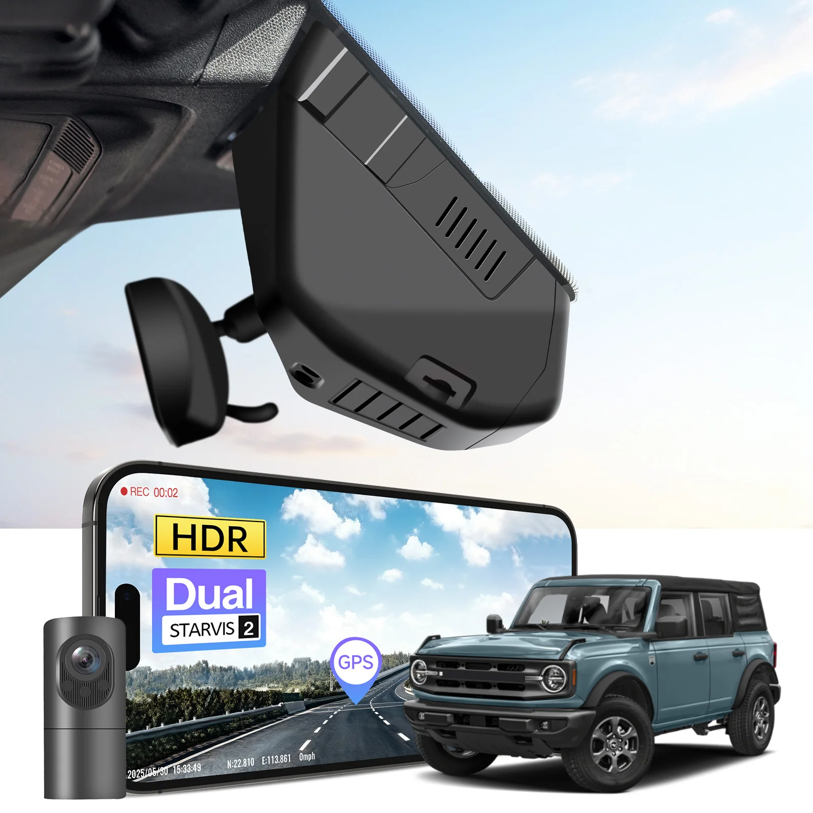 4K Dash Cam Starvis…