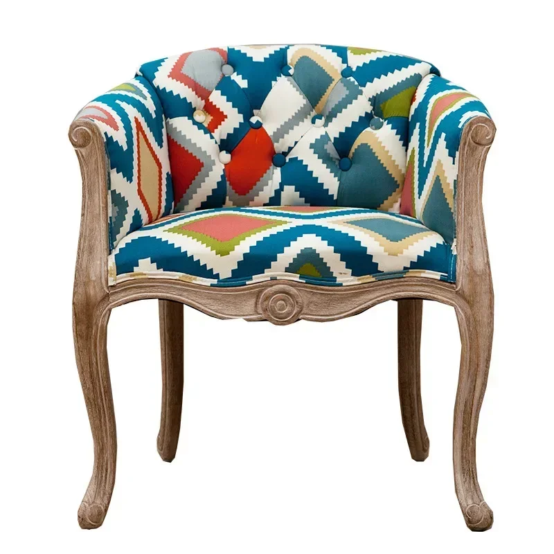 Nordic Solid Wood Chairs, Luxury Dining Tables and Chairs, Reception Chairs, Log Single Sofas, Matching Customization