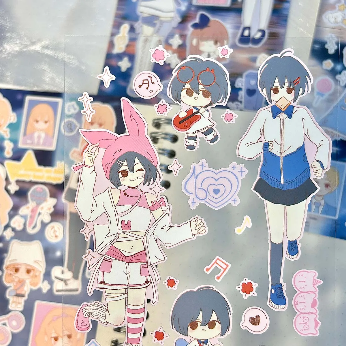 ملصقات شخصية WAKAWAKA إذا أصبحت المعبود سكرابوكينغ القرطاسية ملصقات Diy بها بنفسك الهاتف الأمتعة المحمول ملصق لاصق لامع ورائع #5