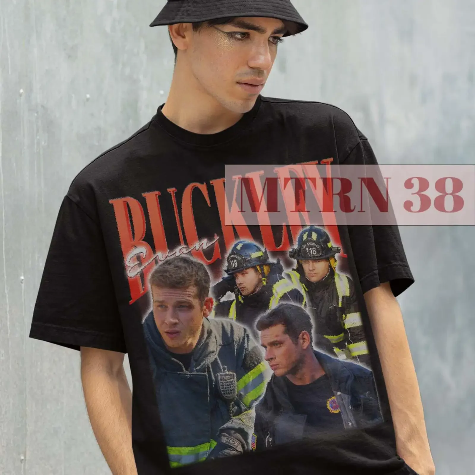 Evan Buckley Retro T Shirt Oliver Stark Movie  vintage Washed streetwear Slightly Breathable graphic designer clothes homme