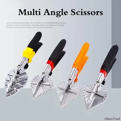 Angle Scissors for Woodworking, U-Shaped Card Strip Cutting, Edge Strip, Multi Household Tools, 45 Degrees, 90 Degrees