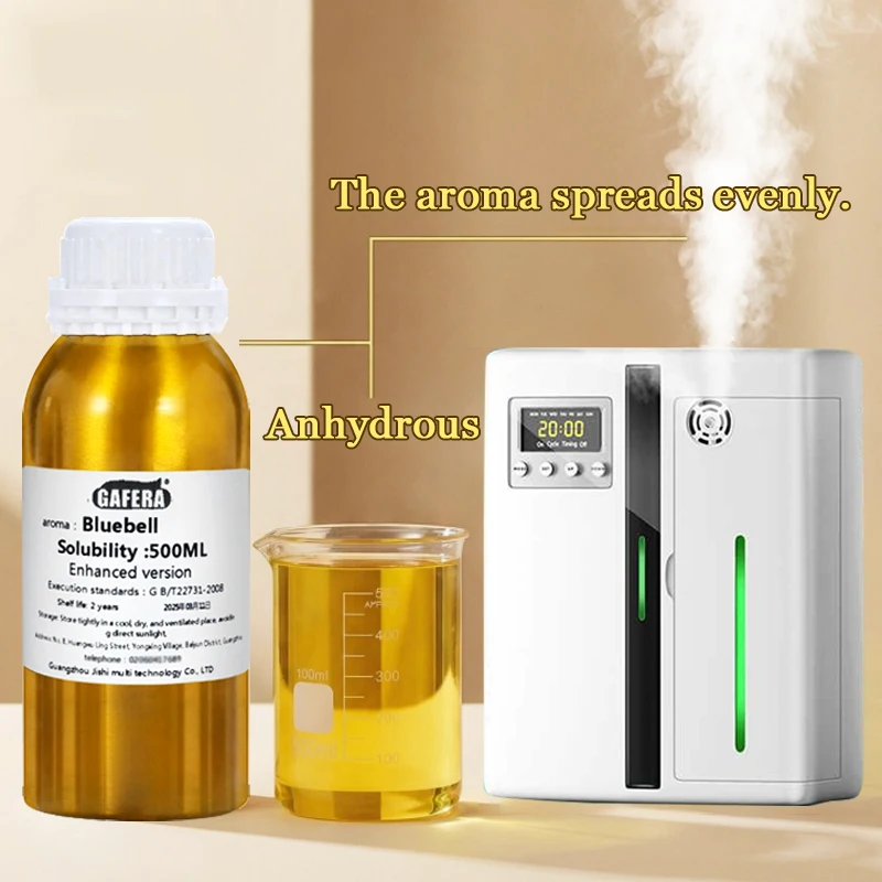 Replacement Liquid for Reed Diffusers, Refill Pack, suitable for hotel aroma diffusers and waterless fragrance dispensers, 500ml