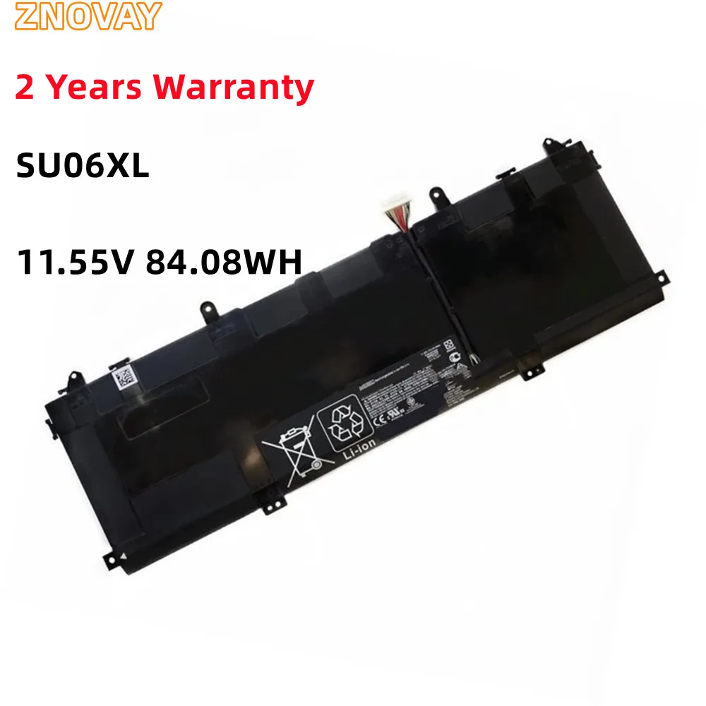 ZNOVAY SU06XL HSTNN-DB8W Battery For HP Spectre X360 15-DF000 DF0000NR DF1040NR DF0013DX DF0033DX DF0008CA L29184-005 84.08WH