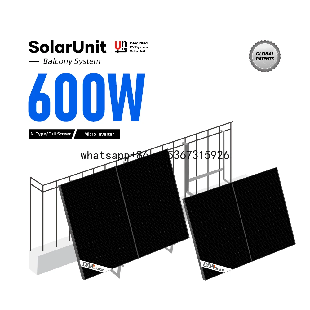 

DAH Solar High System Generation 600W 800W Complete set Balcony Power Plant for home use