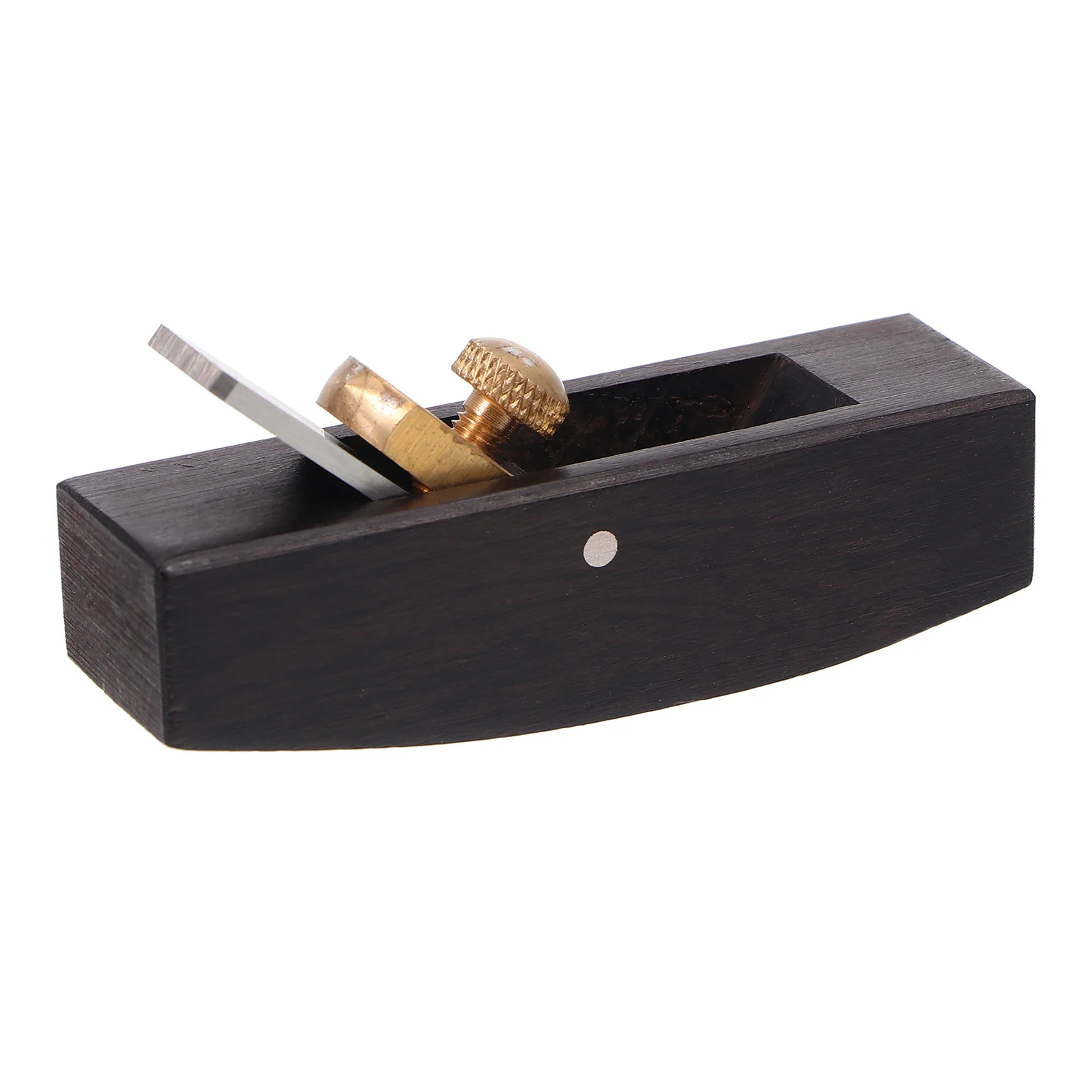 Pelador de madera Manual, herramienta divisora más delgada Manual ajustable de ébano para trabajos de elaboración, cepilladora Manual