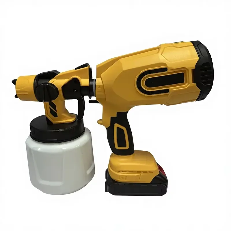 20V Lithium Battery Socket Spray with Brushless Motor Variable Flow Large Capacity for DIY Household Painting Spraying