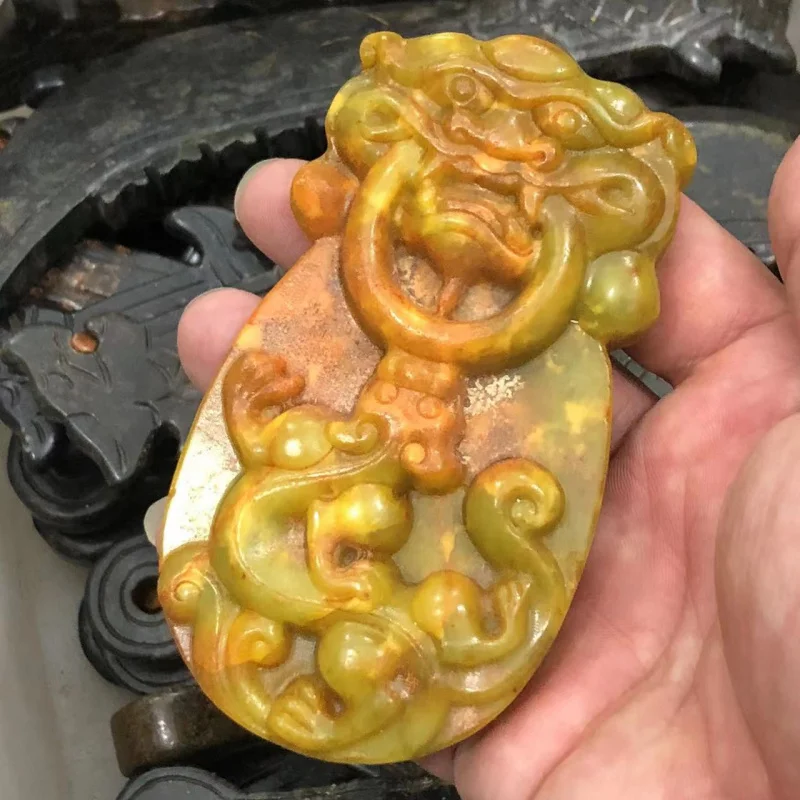 Colección de Monedas de Jade Xiu con Relieve Vintage, Jade Antiguo con Acabado Envejecido, Jade Antiguo, Objetos Antiguos, Artesanía Variada