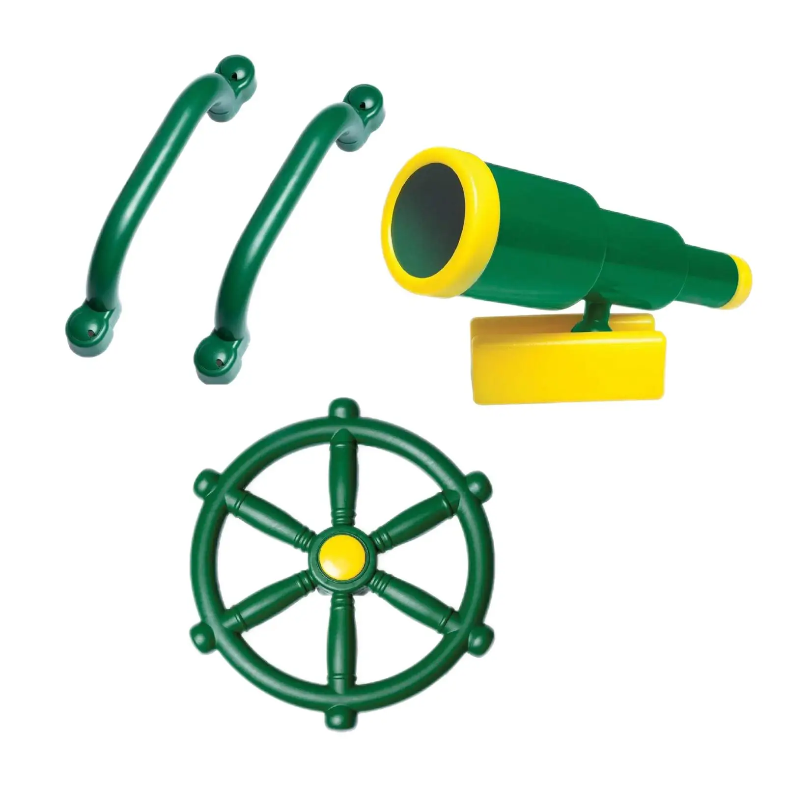 4Pcs Playground Equipment Set Active for Treehouse Playhouse