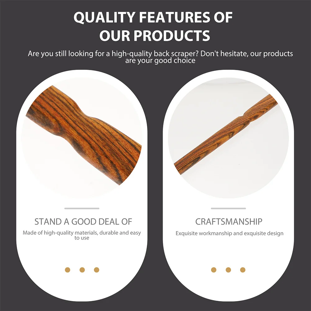 

2pcs Back Scratcher For Itching Relief, Ergonomic Body Scratching Tool, Portable Self Massage Device, Durable Thickened Scratch