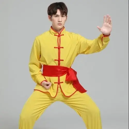 Traditional Chinese Clothing for Men and Women, Wushu Tai Chi Uniform, Shaolin Martial Arts, Stage Performance, Kung Fu Costumes