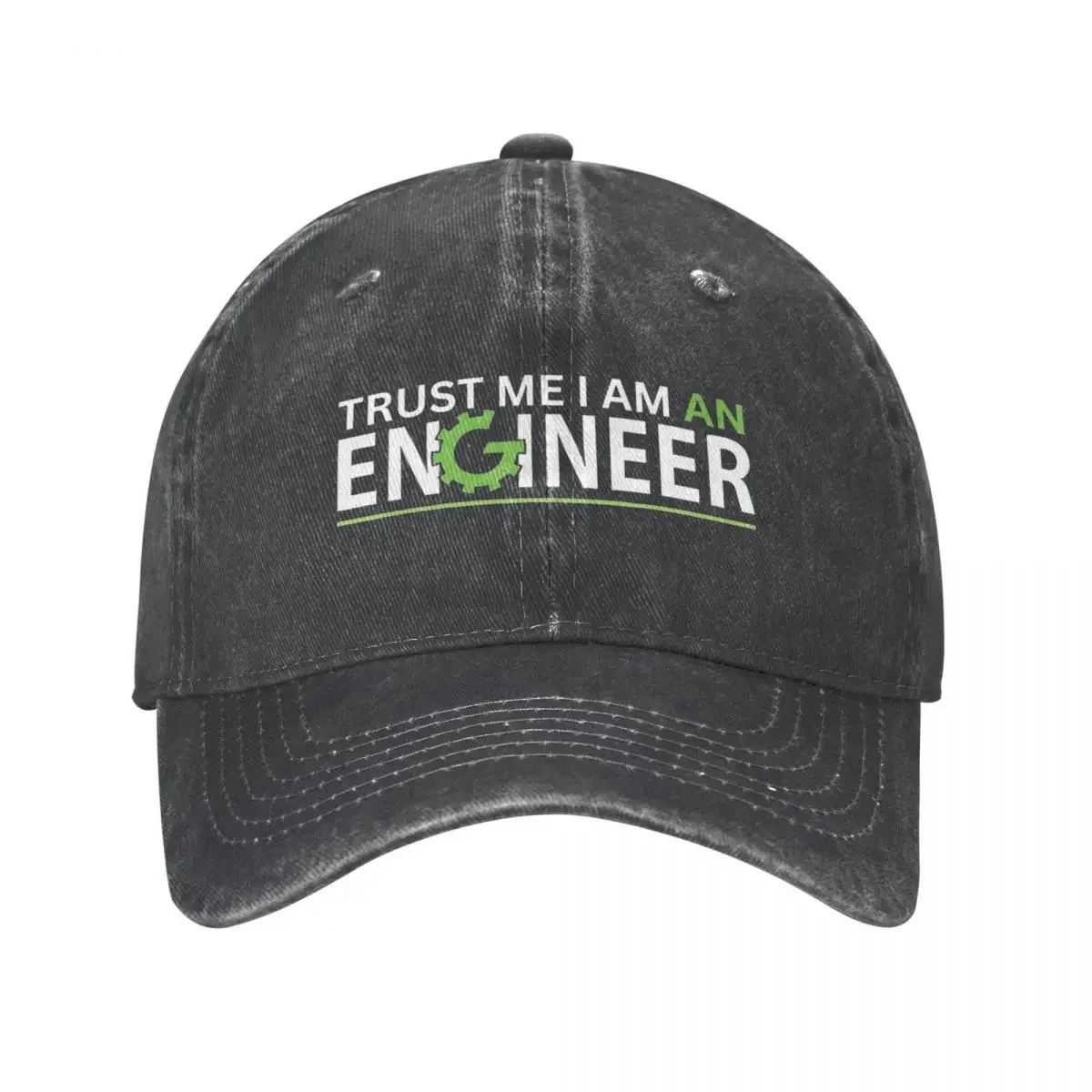 Vintage Trust Me I'm An Engineer Meme Mechanical Baseball Caps for Men Distressed Denim Washed Snapback Cap Outdoor Caps Hat