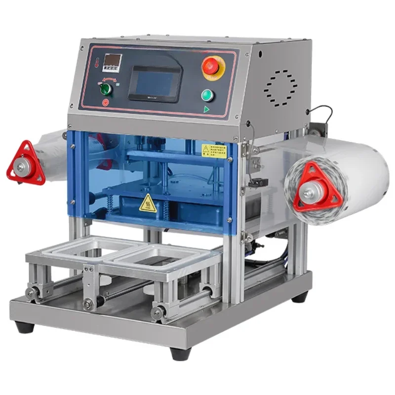 YH-280/400/520TQ air flow nitrogen packaging machine hot wholesale price pneumatic tray plastic tray packaging machine