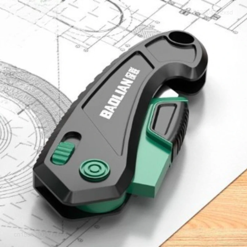 Mijia Baolian Heavy Duty Box Cutter Replaceable Utility Knife for Cable Carboard Cartons Blades Sharp SK5 Carbon Steel Blades