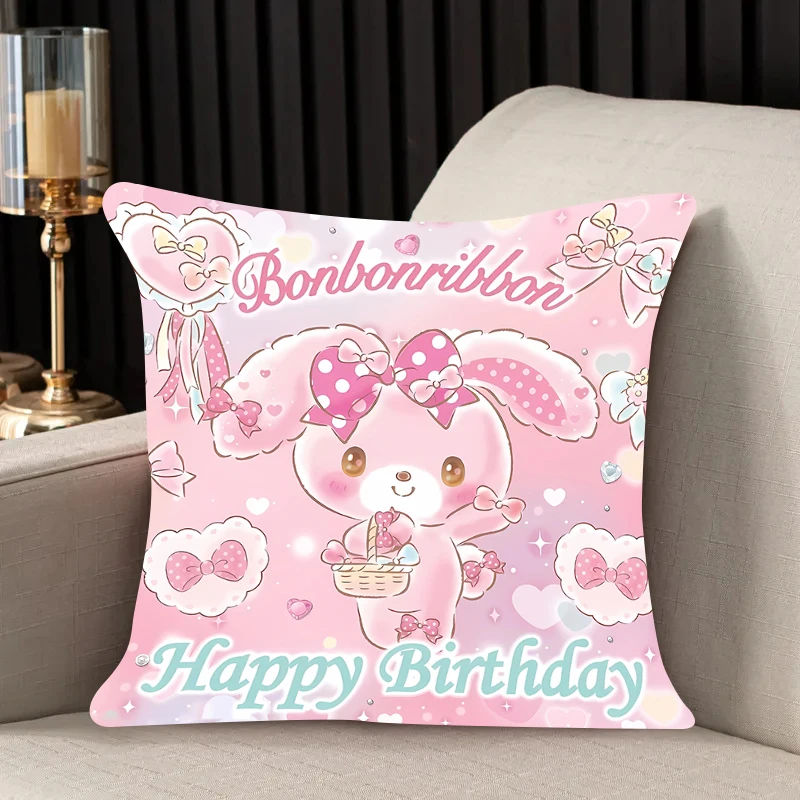 home decor Pillow Cover Sugarbunnies iving room bedroomo office car 40x40 30x30 Dakimakura Throw Pillows Square Pillowcase